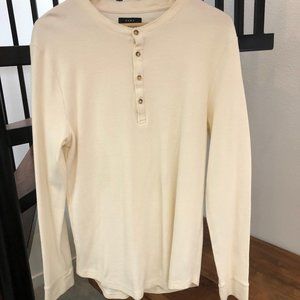 Zara Long Sleeve Shirt Knit Fitted